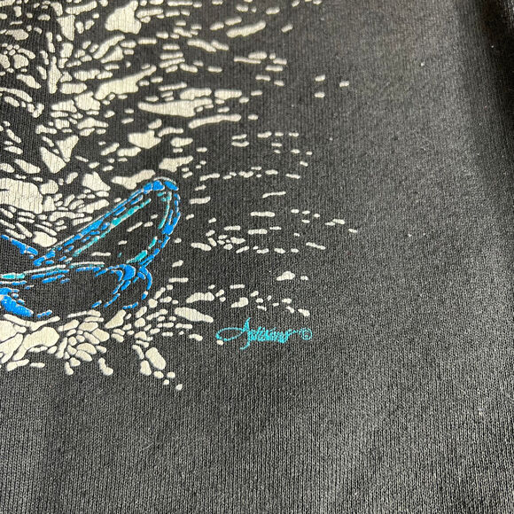 VTG Snowmobile Sweatshirt‎ Fits Large Minnesota Racing Snow Machine Raglan USA - Picture 8 of 16